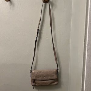 Kate Spade Taupe Leather Crossbody